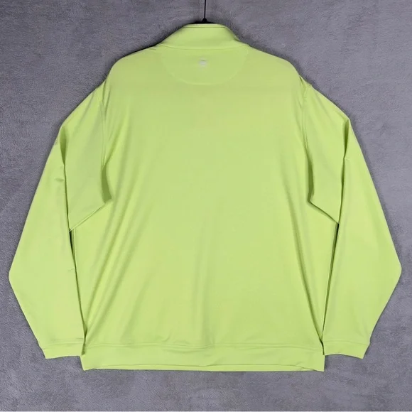 Peter Millar Crown Sport Perth Performance 1/4 Zip Men's 2XL Spritzer Golf NWT